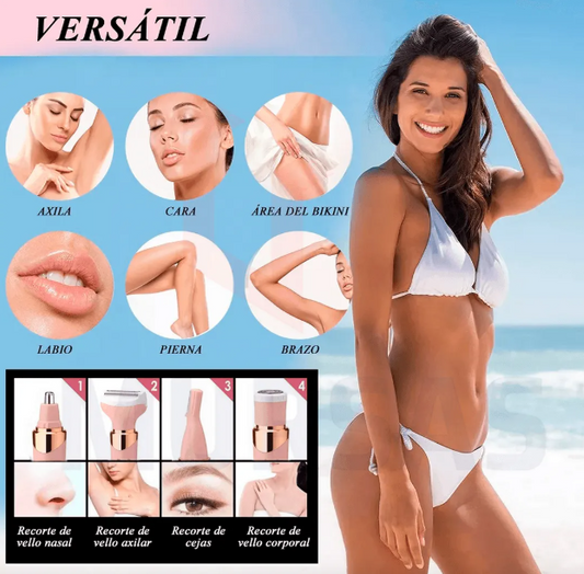 maquina de depiladora 4 en 1